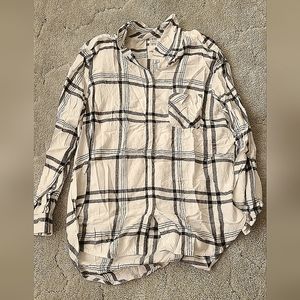 AE Flannel Button Down